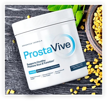 ProstaVive: The ultimate fast-acting formula – maximum potency for prostate function and healthy flow.